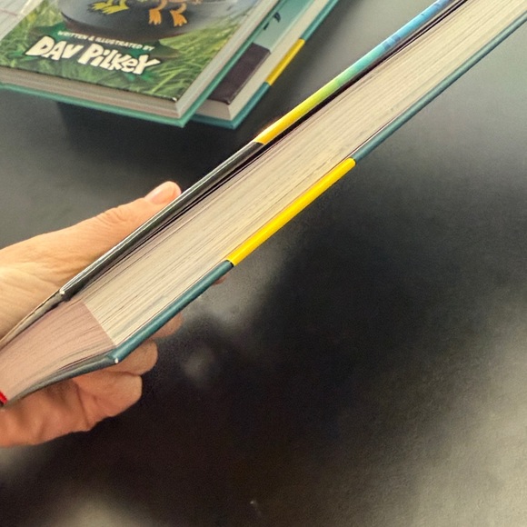 Dog Man: Mothering Heights by - Blue and Yellow Cover - Picture 5 of 9